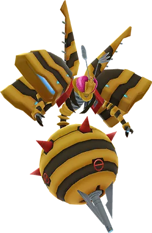 Waspmon full-body artwork