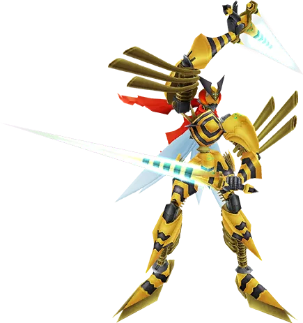 TigerVespamon full-body artwork