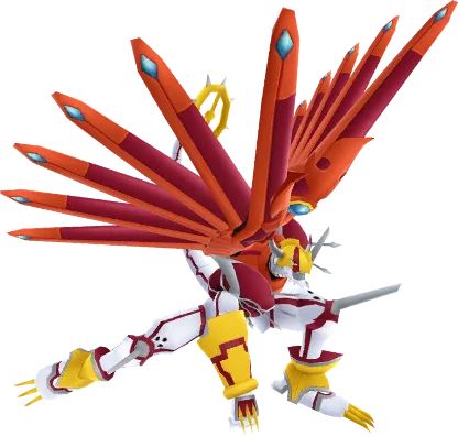 ShineGreymon full-body artwork
