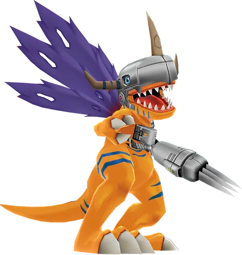 MetalGreymon full-body artwork