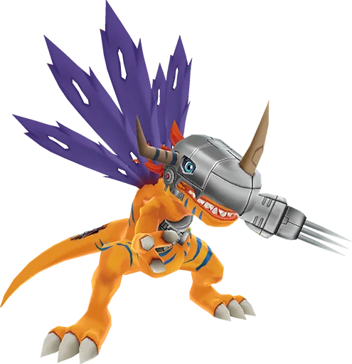 MetalGreymon full-body artwork