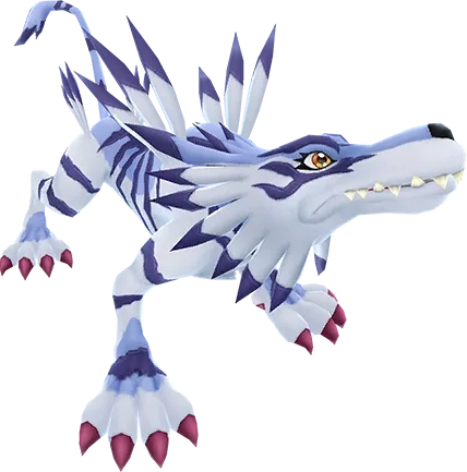 Garurumon full-body artwork
