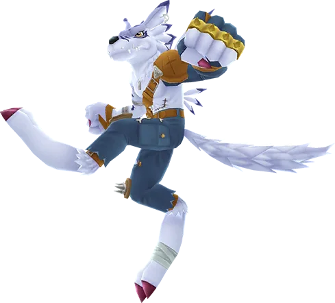 WereGarurumon full-body artwork