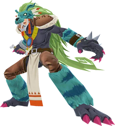 Merukimon full-body artwork