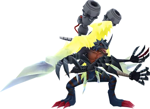 Millenniummon full-body artwork