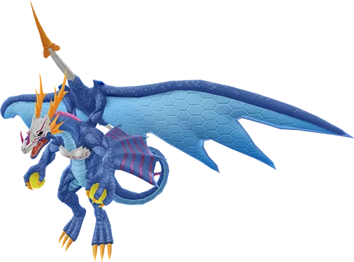 Wingdramon full-body artwork