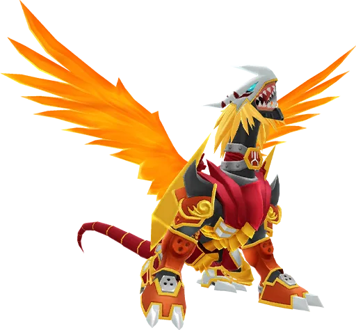 AncientGreymon full-body artwork