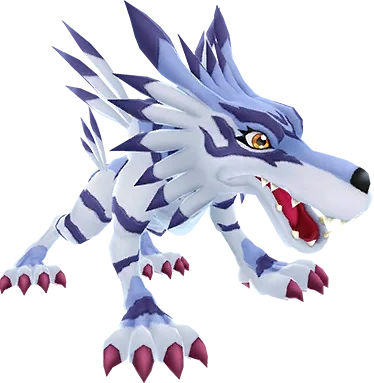 Garurumon full-body artwork
