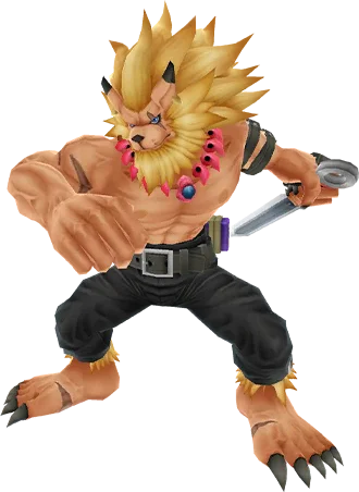 Leomon full-body artwork