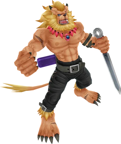 Leomon full-body artwork