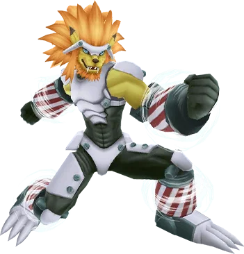 GrapLeomon full-body artwork