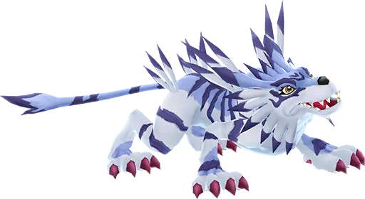 Garurumon full-body artwork