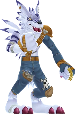 WereGarurumon full-body artwork