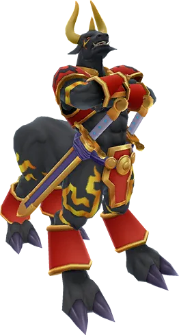 Vajramon full-body artwork