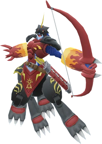 Sagittarimon full-body artwork