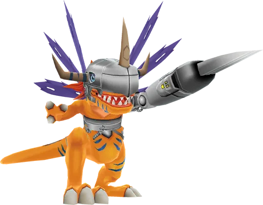 MetalGreymon full-body artwork
