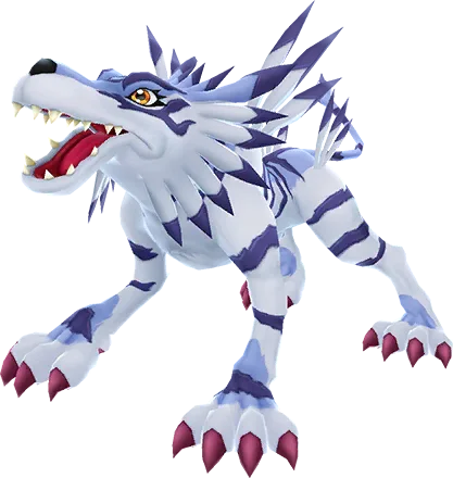 Garurumon full-body artwork