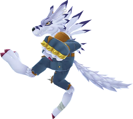 WereGarurumon full-body artwork
