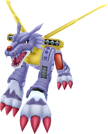 MetalGarurumon full-body artwork