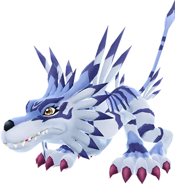 Garurumon full-body artwork