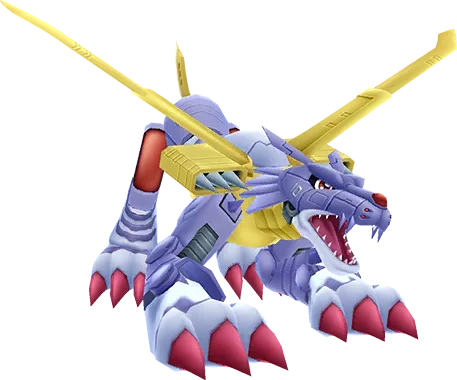 MetalGarurumon full-body artwork