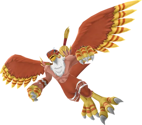 Garudamon full-body artwork