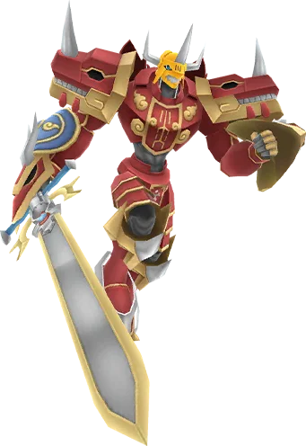 KaiserGreymon full-body artwork
