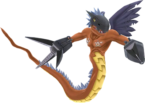 Megadramon full-body artwork