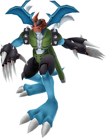 Paildramon full-body artwork