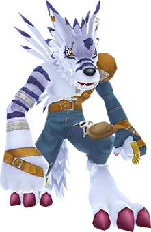 WereGarurumon full-body artwork