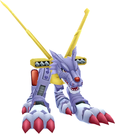 MetalGarurumon full-body artwork