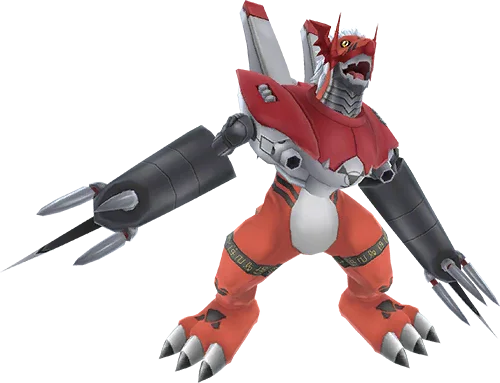 WarGrowlmon [BP] full-body artwork