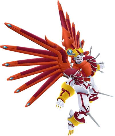 ShineGreymon full-body artwork