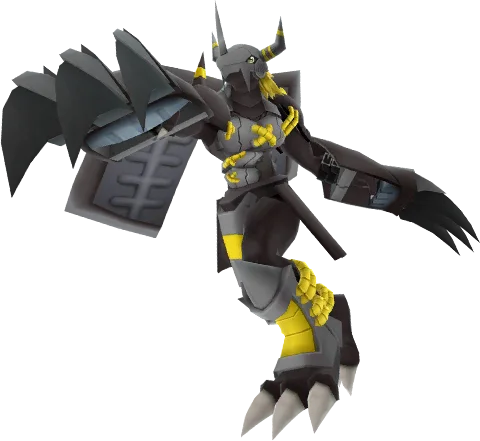 BlackWarGreymon full-body artwork