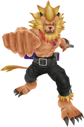 Leomon full-body artwork