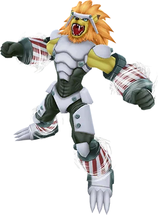 GrapLeomon full-body artwork