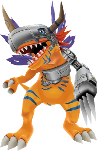 MetalGreymon full-body artwork
