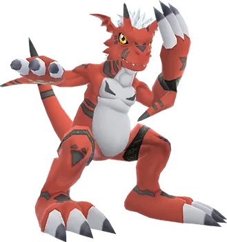 Growlmon full-body artwork