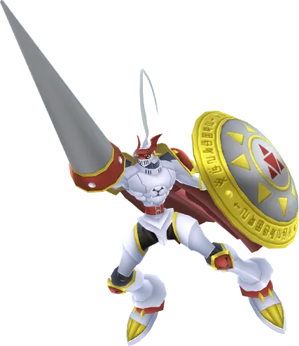 Gallantmon full-body artwork