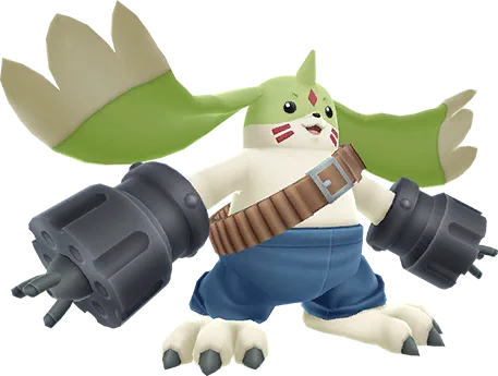 Gargomon full-body artwork
