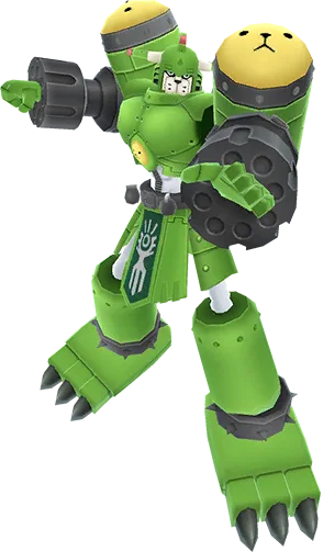 MegaGargomon full-body artwork