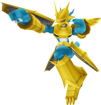 Magnamon full-body artwork