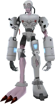 Andromon full-body artwork