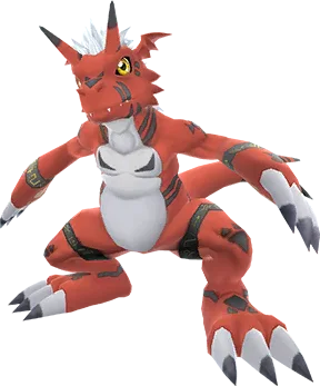 Growlmon full-body artwork