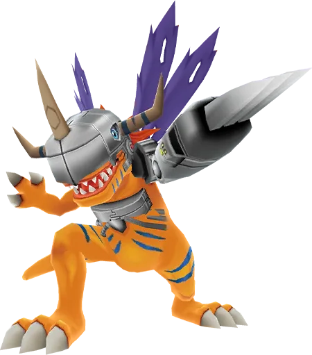 MetalGreymon full-body artwork