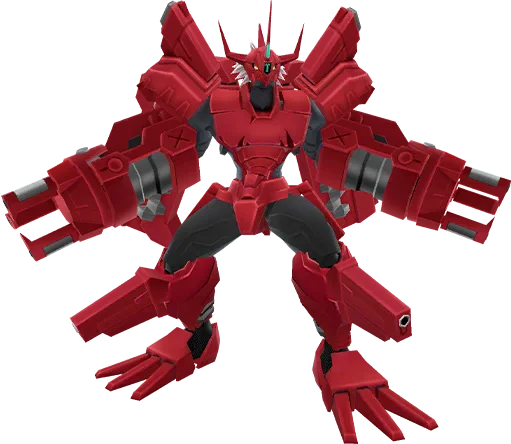 BlitzGreymon full-body artwork
