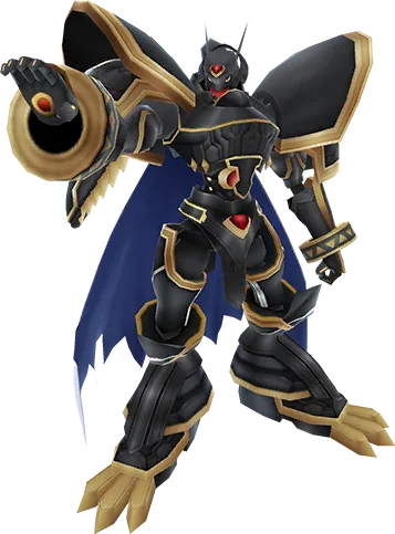 Alphamon full-body artwork
