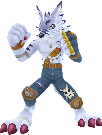 WereGarurumon full-body artwork